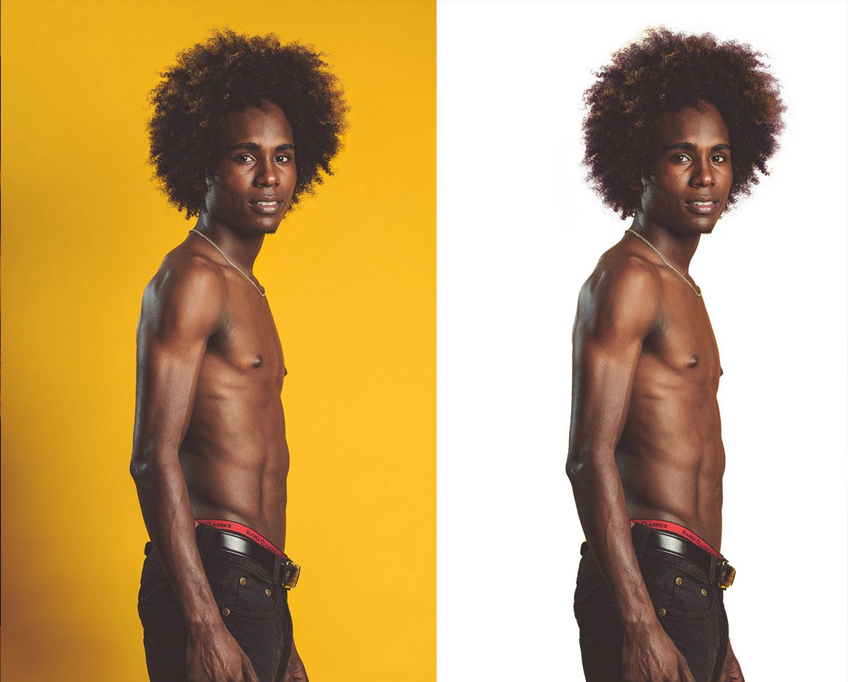 High-end retouching service
