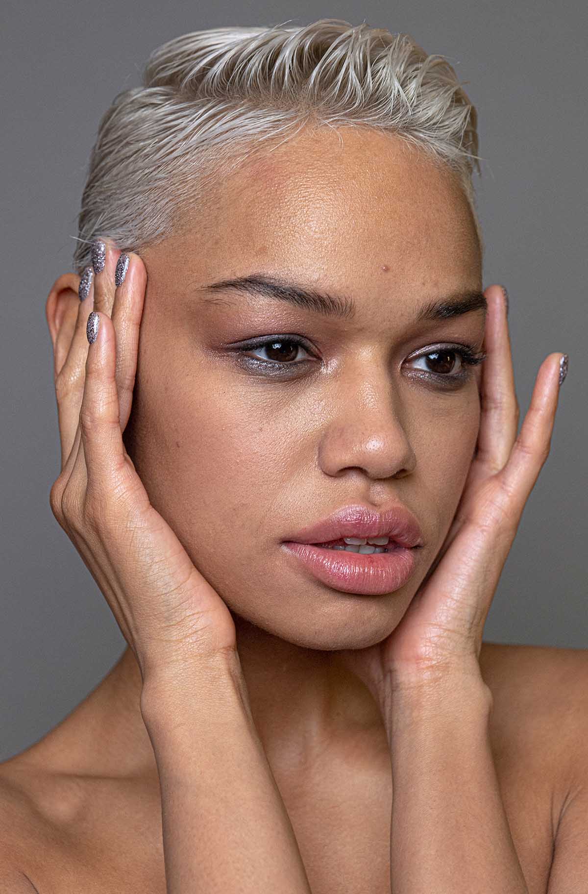 Before skin retouching