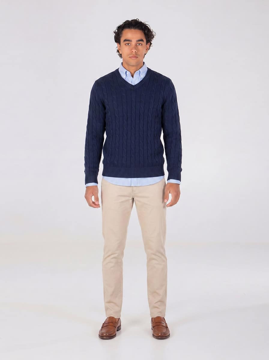 Preppy Ivy League look
